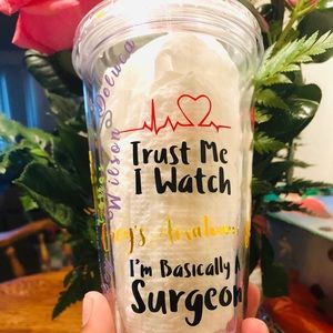 Customized greys anatomy cups